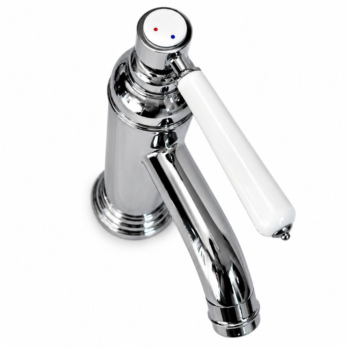 Mitigeur lavabo Bettina chromé vu du dessus