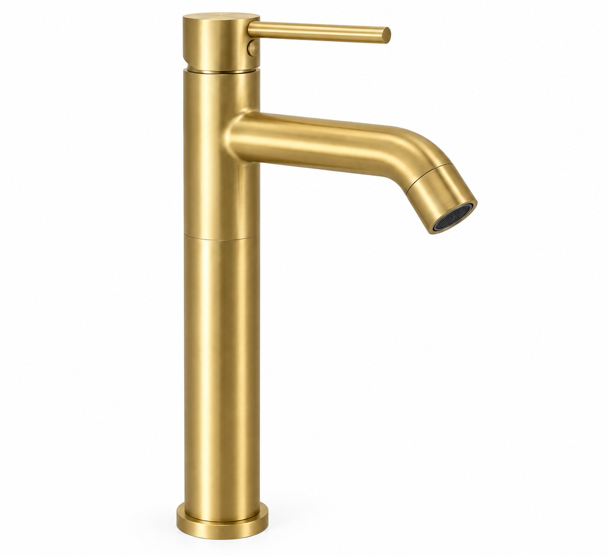Mitigeur lavabo haut Noma XL doré