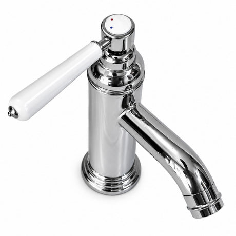 Mitigeur lavabo rétro-contemporain Bettina chromé - autre angle