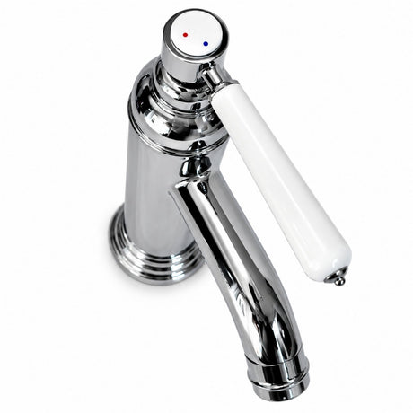 Mitigeur lavabo Bettina chromé vu du dessus