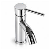 Mitigeur lavabo design Noma chromé - vue du dessus autre angle