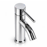 Mitigeur lavabo design Noma chromé - vue du dessus