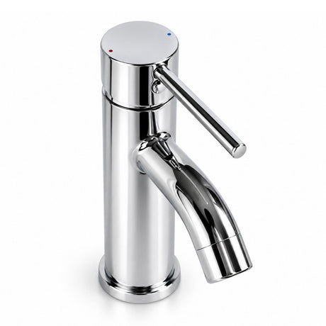 Mitigeur lavabo design Noma chromé - vue du dessus