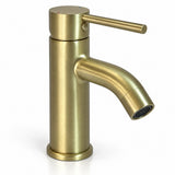 Mitigeur lavabo design Noma doré
